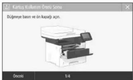 CANON i-SENSYS MF542x - Toner Kartuşunu Değiştirme - 1