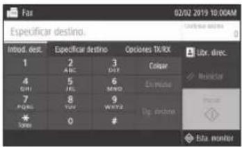 CANON i-SENSYS MF542x - Funciones útiles de fax - 2