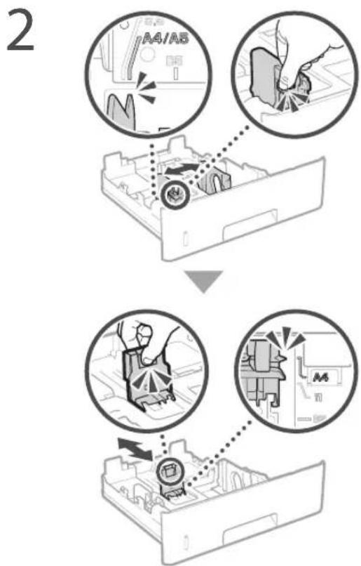 CANON i-SENSYS MF542x - Carregando na gaveta de papel - 1