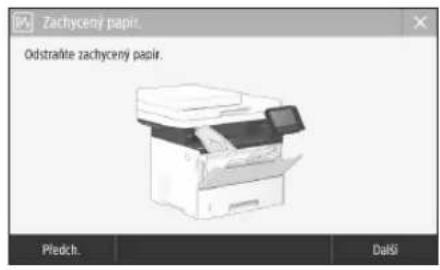 CANON i-SENSYS MF542x - Zdá se, že zařízení nepracuje Došlo k zaseknutí papíru - 3