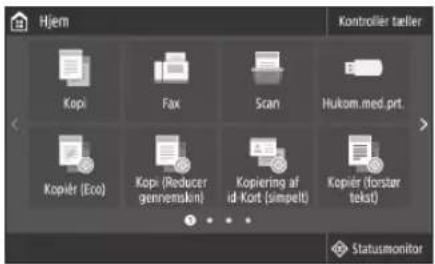 CANON i-SENSYS MF542x - Før du starter konfigurationen - 1