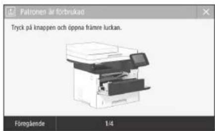 CANON i-SENSYS MF542x - Byta tonerpatron - 1