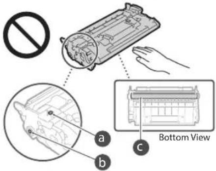 CANON i-SENSYS MF542x - Handling the toner cartridge - 2