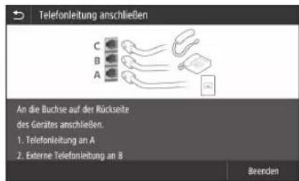 CANON i-SENSYS MF542x - Bevor Sie die Konfiguration starten - 4