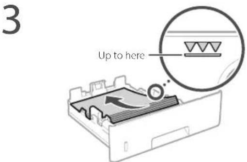 CANON i-SENSYS MF542x - Loading in the Paper Drawer - 2