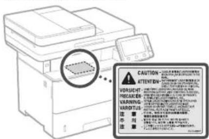 CANON i-SENSYS MF542x - Laser-segurtasuna - 1