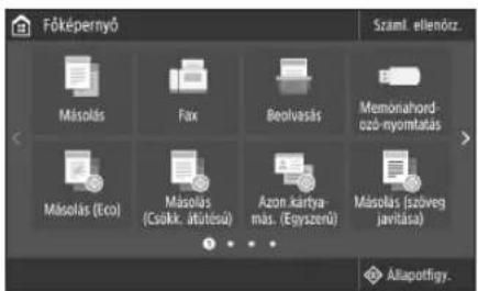 CANON i-SENSYS MF542x - A konfiguráció megkezdése előtti teendők - 1