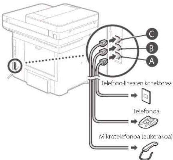 CANON i-SENSYS MF542x - Konfigurazioa hasi aurretik - 5