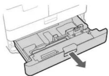 CANON imagePRESS C170 - Cargar el papel en el casete de papel - 1