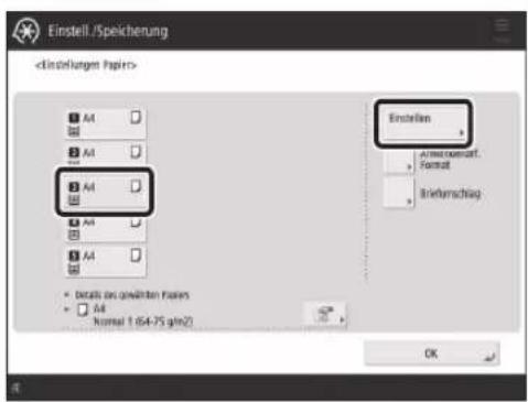CANON imagePRESS C170 - Betätigen Sie die Taste - 1
