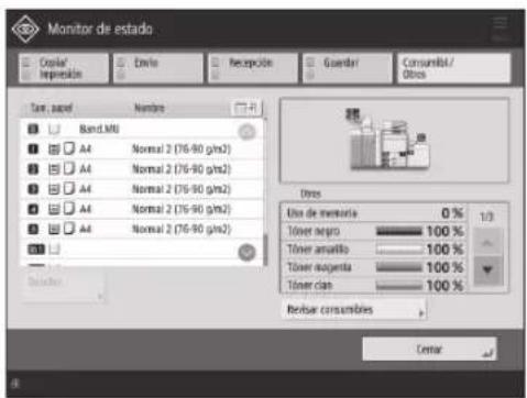 CANON imagePRESS C170 - Pantalla - 1