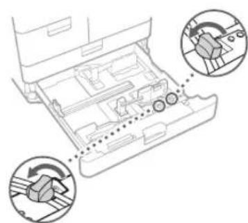 CANON imagePRESS C170 - Caricamento della carta nel cassetto della carta - 2
