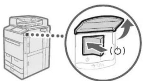 CANON imagePRESS C170 - Non spegnere la macchina con l'interruttore principale nelle seguenti situazioni - 1