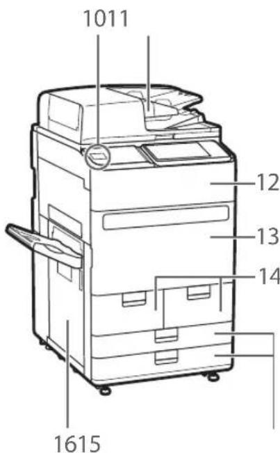 CANON imagePRESS C170 - Power switch - 1