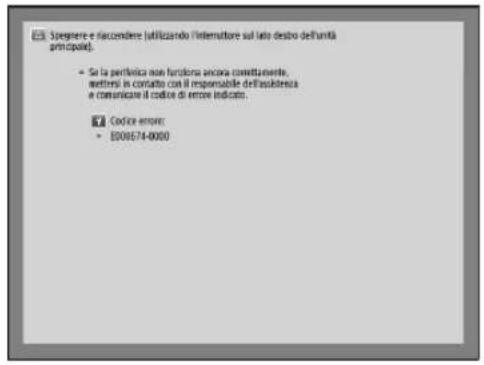 CANON imagePRESS C170 - Quando viene visualizzato un messaggio di erre - 2