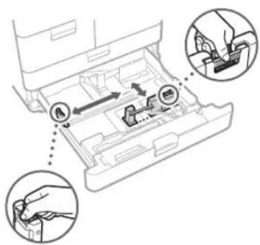 CANON imagePRESS C170 - Caricamento della carta nel cassetto della carta - 3