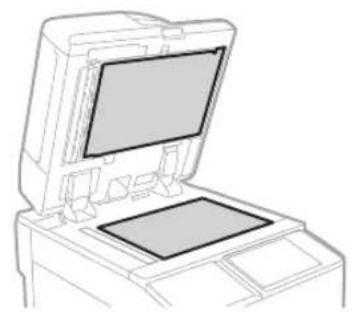 CANON imagePRESS C170 - Cleaning the Platen Glass - 1