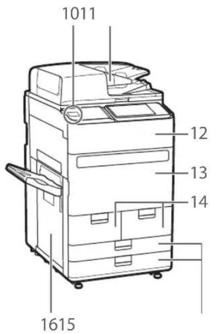CANON imagePRESS C170 - Interruptor de alimentacion - 1