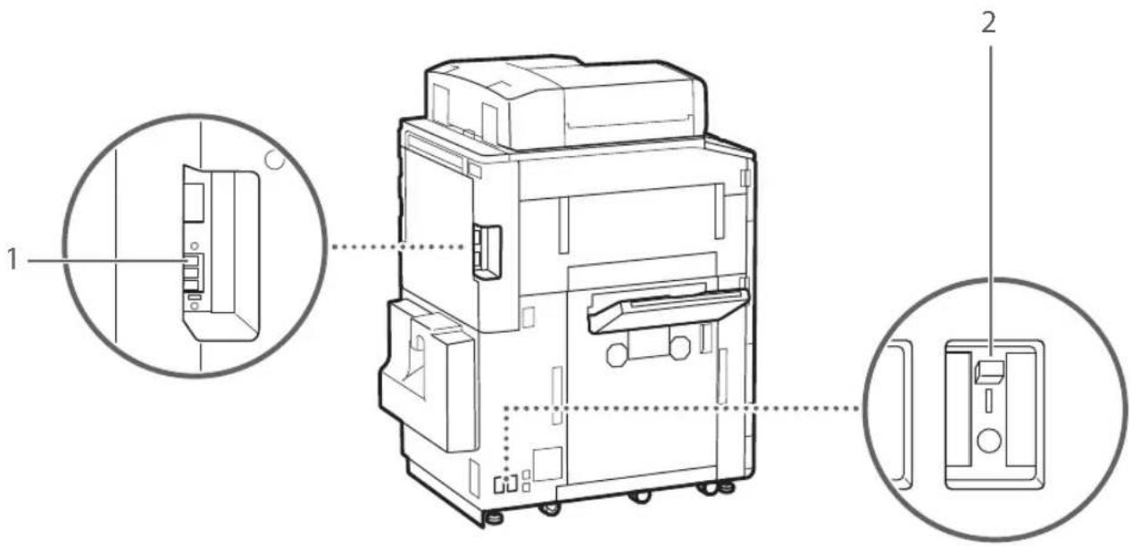 CANON imagePRESS C170 - Außenansicht (Rückseite) - 1