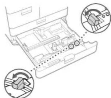 CANON imagePRESS C170 - Einlagen von Papier in die Papierkassette - 2