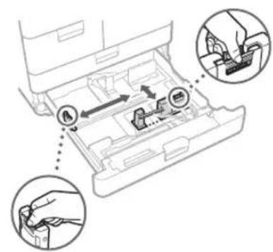 CANON imagePRESS C170 - Einlagen von Papier in die Papierkassette - 3