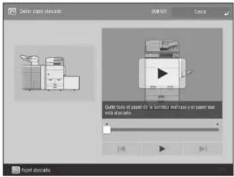 CANON imagePRESS C170 - Eliminar atascos de papel y atascos de grapas - 1