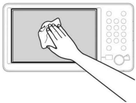 CANON imagePRESS C170 - Nettoyage de l'afficheur tactile - 1