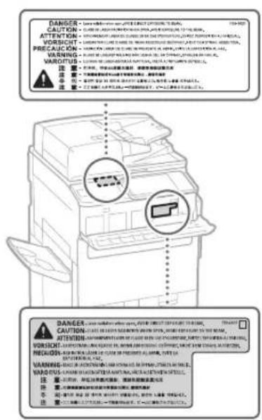 CANON imagePRESS C170 - Lasersicherheit - 1