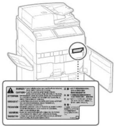 CANON imagePRESS C170 - Seguidad de laser - 2