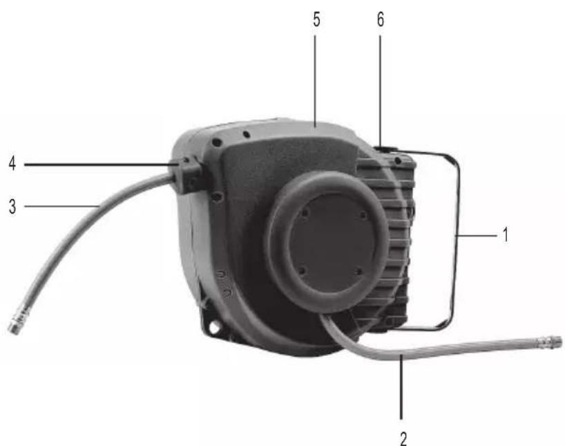Toolcraft TC-AHR 9 - Operating elements - 1