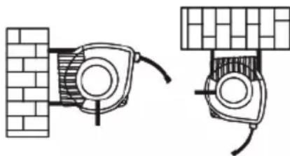 Toolcraft TC-AHR 9 - a) Installatie aan de wand of het plafond - 1