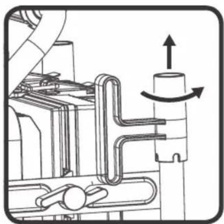BRENNENSTUHL professionalLINE LA 4010 - Apertura del supporto per il cavo: - 1
