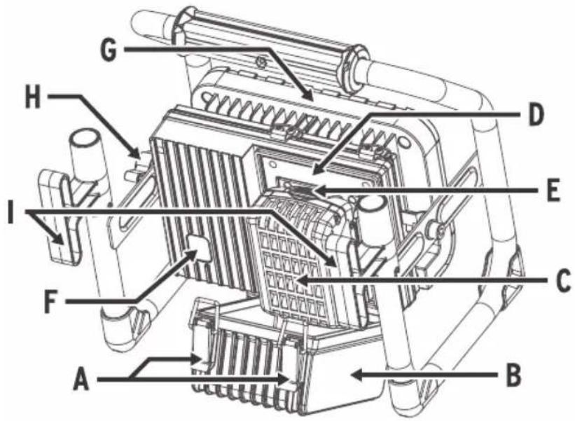 BRENNENSTUHL professionalLINE LA 4010 - COMPONENTI RAFFIGURATI - 1