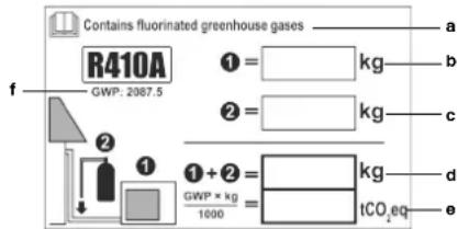 DAIKIN ARX20K2V1B - Sogutucu akiskan doldurma. - 3
