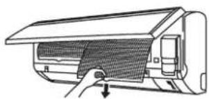 DAIKIN RXN50MV1B - Nehmen Sie den Biofilter mit Bakteriostatik heraus, virusstatische Funktionen. - 1