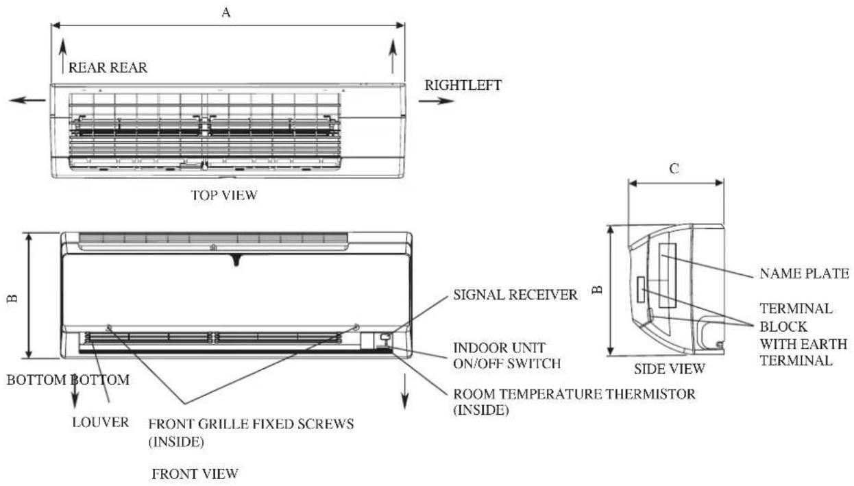 DAIKIN RXN50MV1B - Indoor Unit - 1