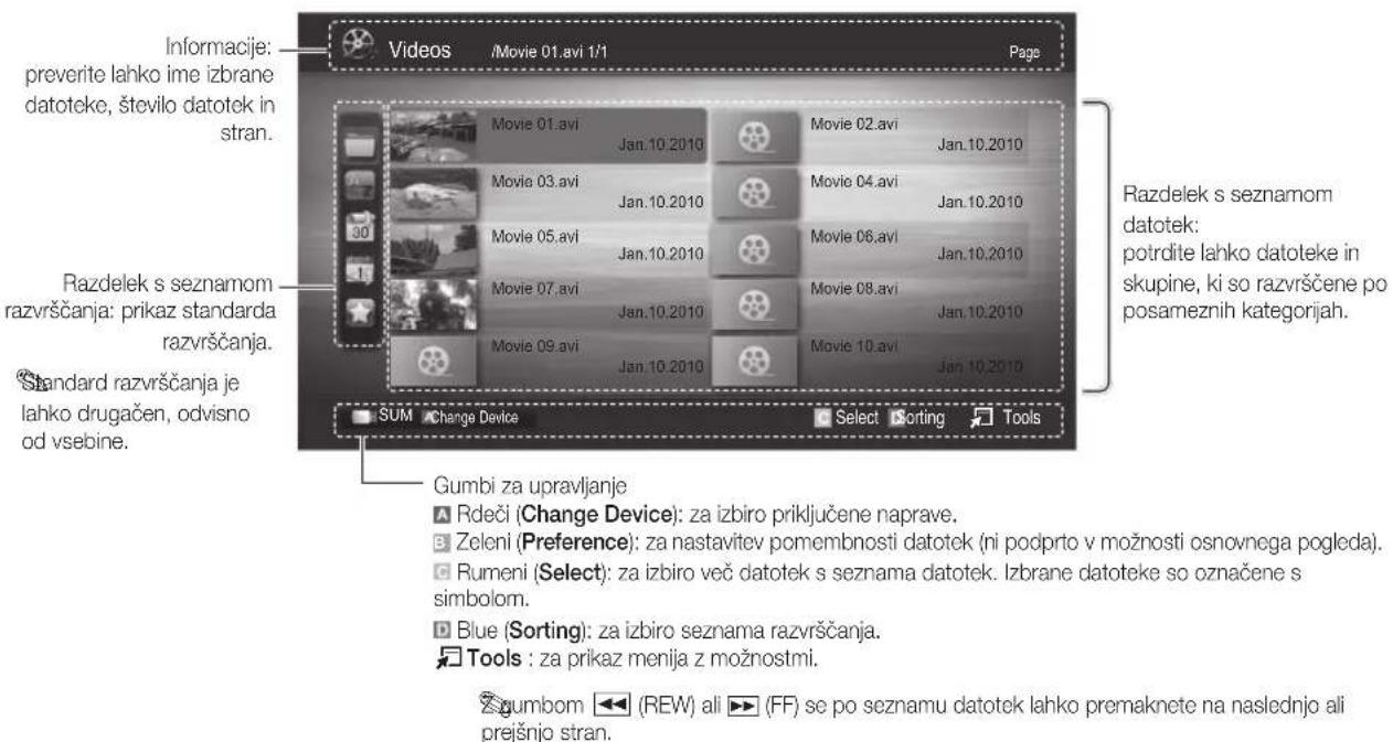 SAMSUNG PS50C6900YK - Napredne funkcije - 1