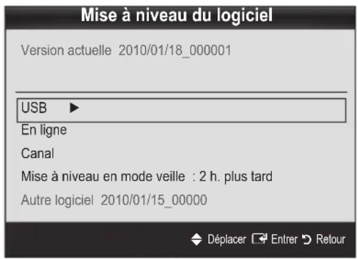 SAMSUNG PS50C6900YK - Mise à niveau du logiciel - 1