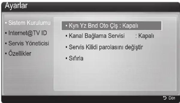 SAMSUNG PS50C6900YK - Ayarlar - 1