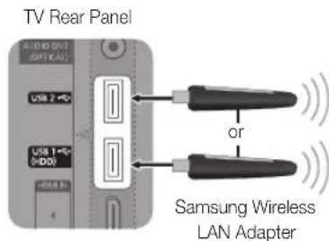 SAMSUNG PS50C6900YK - Connecting to a Wireless Network - 2