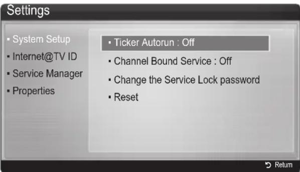 SAMSUNG PS50C6900YK - Settings - 1