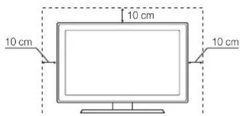 SAMSUNG PS50C6900YK - Instalacion con un soporte Instalacion con un montaje mural - 1