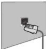 SAMSUNG PS50C6900YK - Connecting to a Wired Network - 8