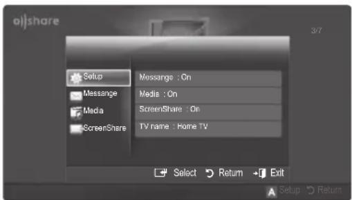SAMSUNG PS50C6900YK - Setup - 1