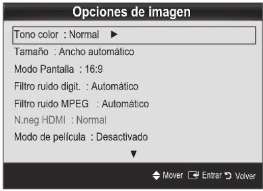 SAMSUNG PS50C6900YK - Configuración avanzada - 10