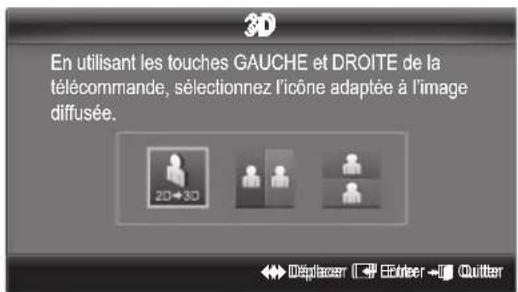 SAMSUNG PS50C6900YK - Visionnage d'une image 3D - 2