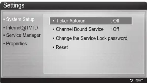 SAMSUNG PS50C6900YK - Settings - 1