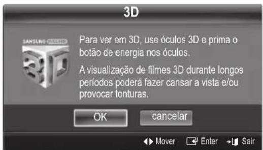 SAMSUNG PS50C6900YK - como ver a imagem 3D - 1