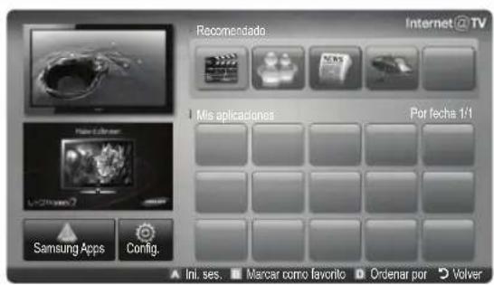 SAMSUNG PS50C6900YK - Primeros pasos con Internet@TV - 2