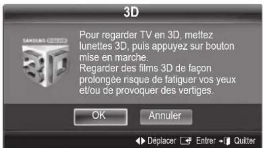 SAMSUNG PS50C6900YK - Visionnage d'une image 3D - 1